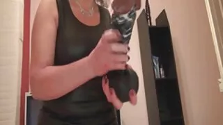 Tätoveeritud babe annab perse professionaalne fuckbo kurat